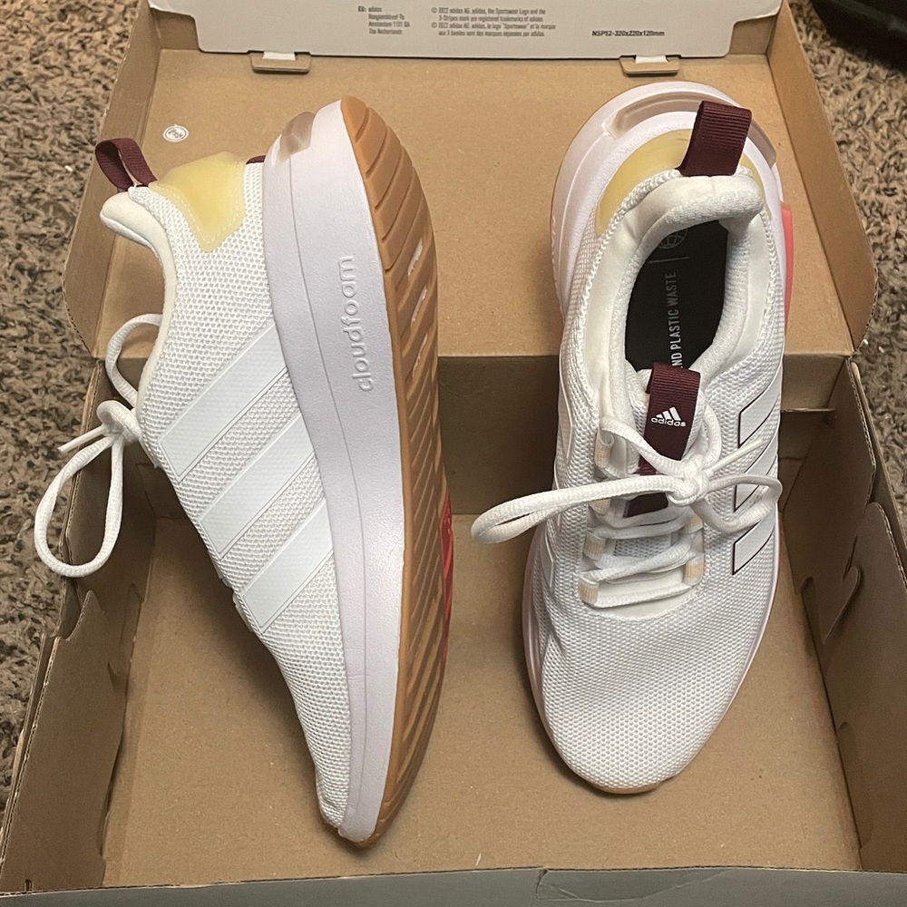 adidas White and Black Racer TR23 Shoe Box